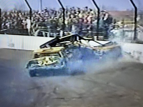 Warneton banger racing - warneton, crash