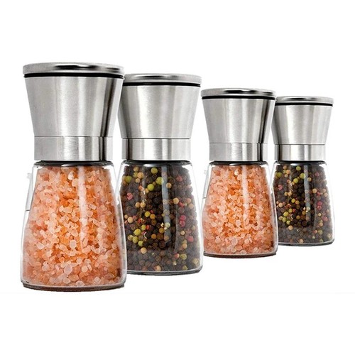 Manual salt pepper grinder - salt,