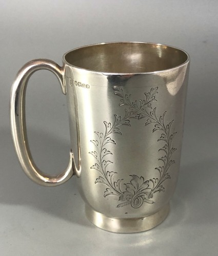 Victorian silver christening - silver,