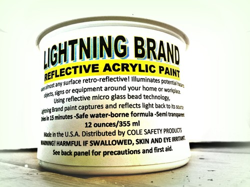Lightning brand reflective - brand,
