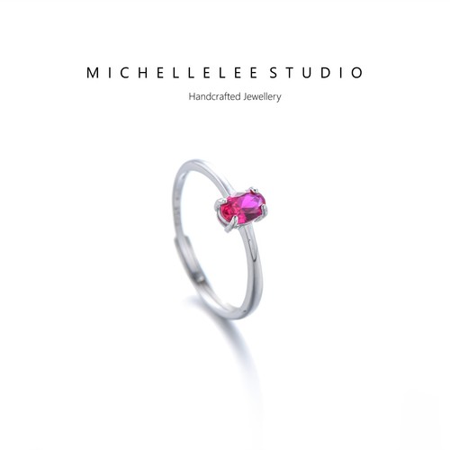 Sterling silver ruby - sterling,