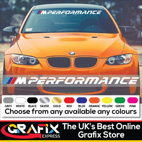 Bmw performance sticker - m,