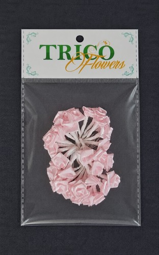 Pink satin ribbon - pink,