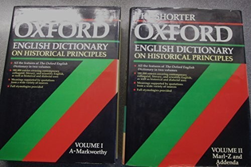 The shorter oxford english - shorter,
