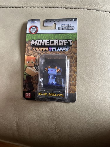 Blue axolotl minecraft - axolotl,