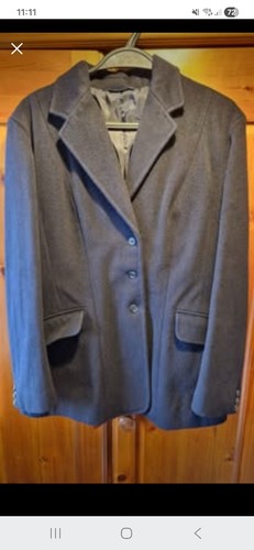 Ladies navy hunting jacket - ladies,