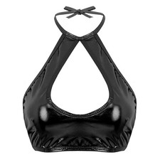 Women Bra Music Top Sequin Brassiere Sexy Underwear Fashion Tank Belly Dance