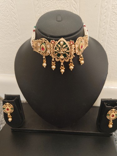 Indian costume jewellery set - jewellery,