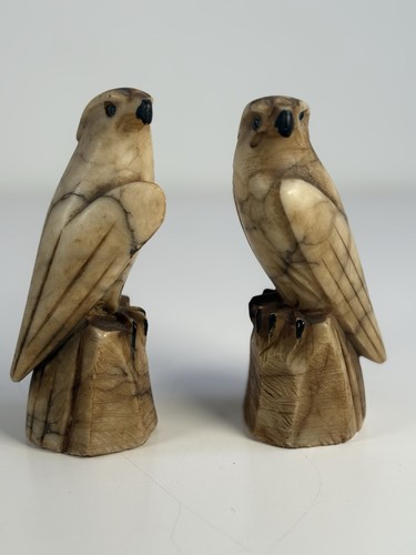 Hand carved eagles birds - hand, of