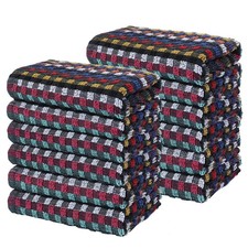 6-12 Pack Multi Check Terry