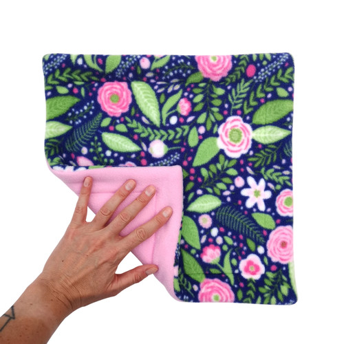 Fleece mat with - fleece, absorbent