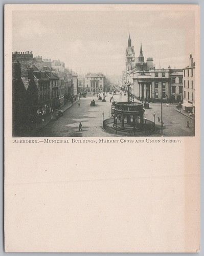 Aberdeen market cross union - market, &