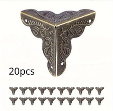 20x Antique Brass Flower