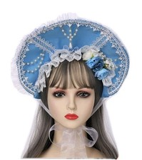 Women's Victorian Lace Bonnet