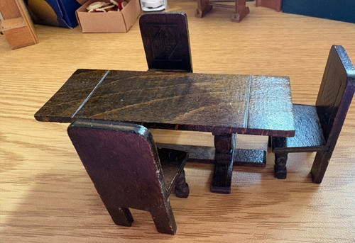 Doll house furniture - , vintage