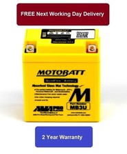 Motobatt Battery MB3U 12v