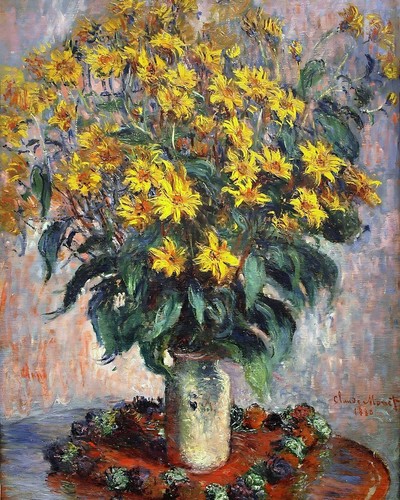Jerusalem artichokes painting - jerusalem,