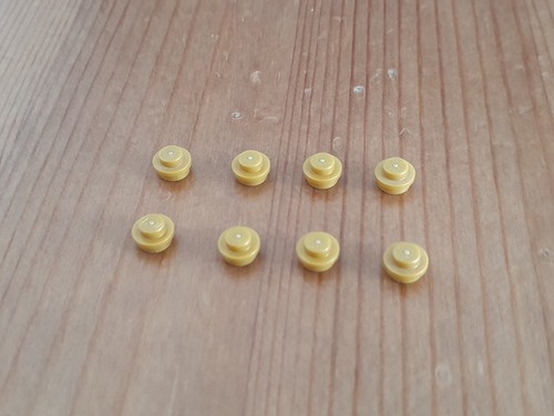 Lego gold coins disc - x,