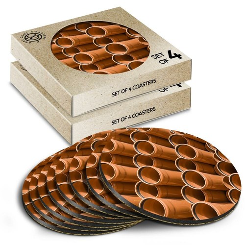 Boxed round coasters - 8,