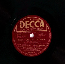 TODD DUNCAN & ANNE BROWN BESS