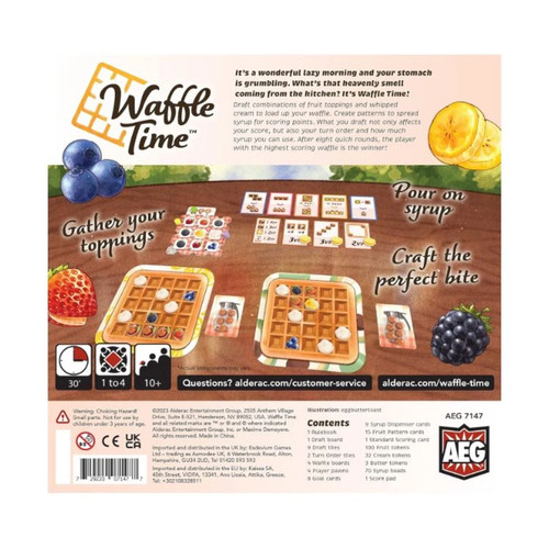 Waffle time - (board, game,