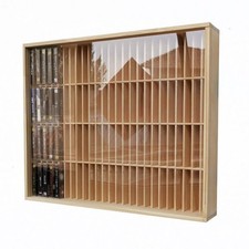 4 Tier Wooden CD DVD Game Book