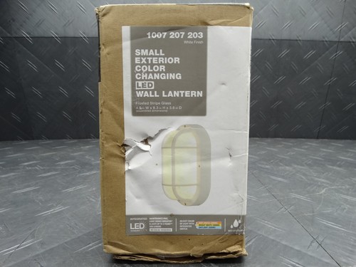 White led outdoor bulkhead - white,