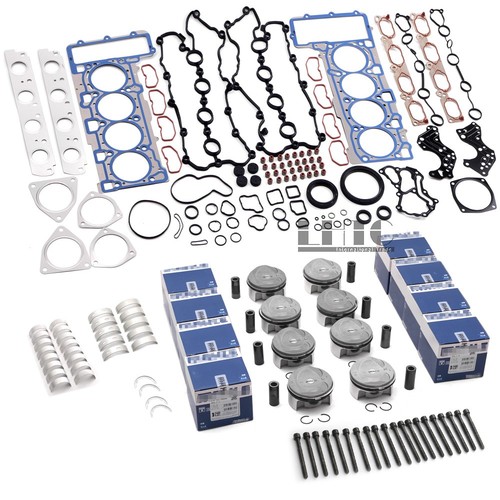 Engine rebuild pistons - rebuild, forged