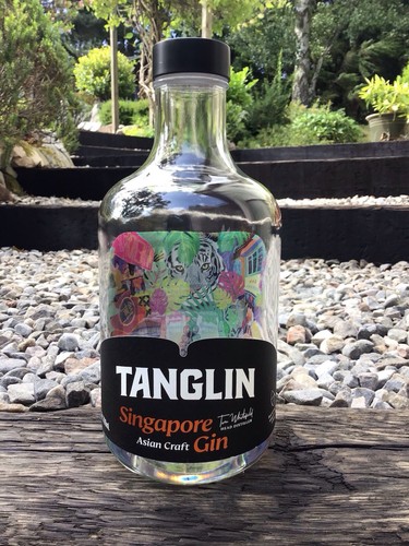 Gin empty bottle tanglin - gin,