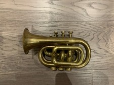Unbranded Brass Pocket Trumpet