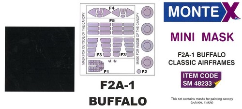 Montex brewster f2a 1 - 1/48, f2a-1