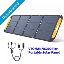 VTOMAN VS200 Pro Portable Solar Panel 200W/43.2V Efficiency Foldable Solar Panel