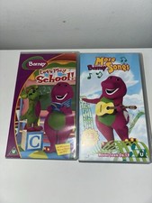 Barney The Dinosaur Children’s VHS Bundle Kids Video Tapes More Songs School