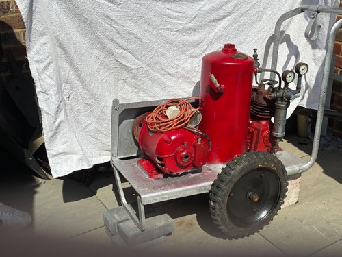 Vintage air compressor - air,