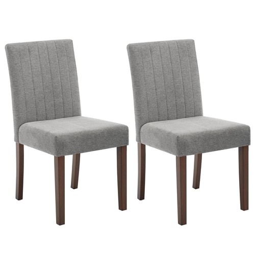 Dining chairs soft linen - 2x,