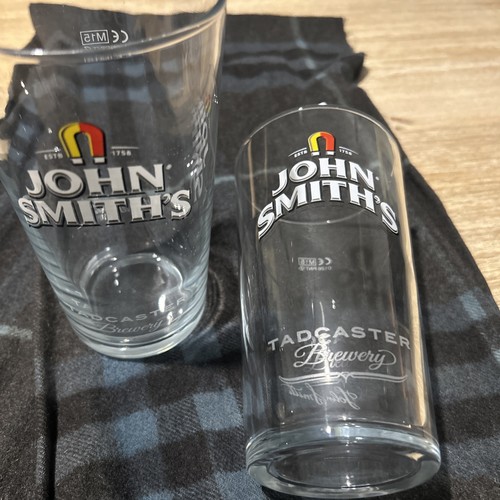 John smiths pint glasses - john,