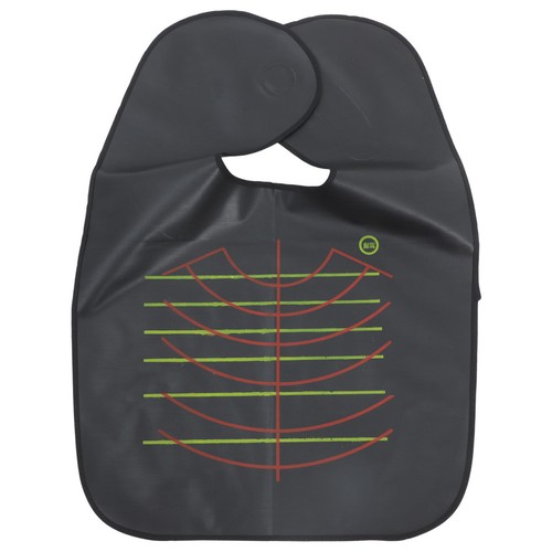Barber hairdressing cape black - barber,