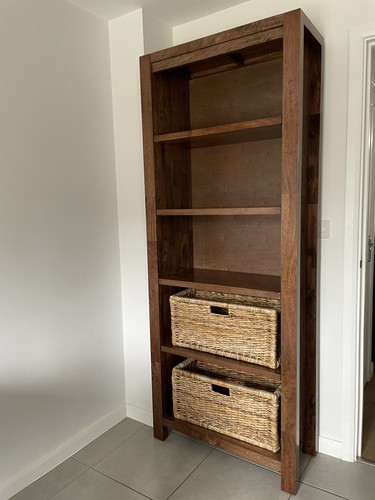 Next dark mango - dark, bookcase
