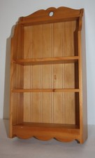 Pine Wood 3 Tier Wall Open
