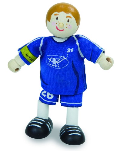 Blue footballer no26 - no26, sport