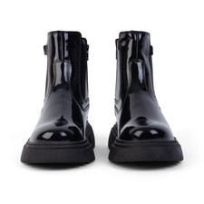 Kickers Junior Girls Kenzi Chelsea Patent Leather