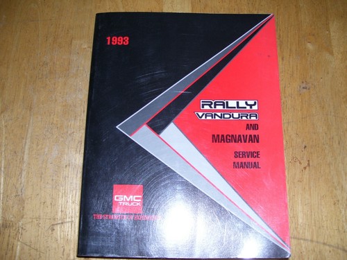 1993 gmc rally vandura and - rally,