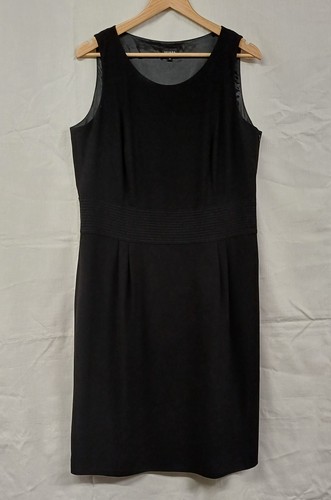 Hobbs monochrome black dress - black,