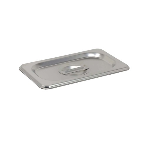 Stainless steel handled lid - steel,