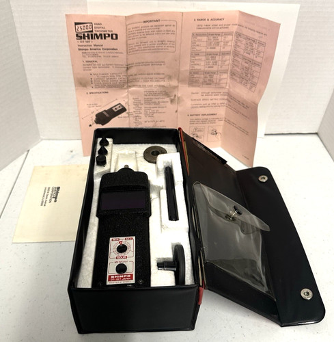 Shimpo 107 tachometer - dt-107,