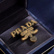 NEW Retro brooch letter pin
