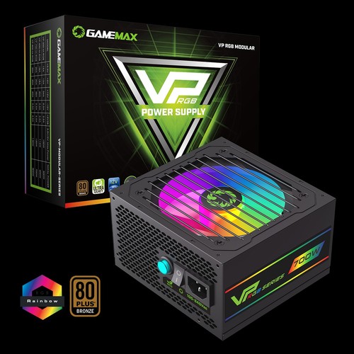 Gamemax 700w atx psu 80 - gamemax,