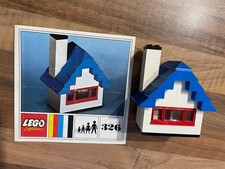 Rare Vintage Classic Lego Set 326 Small Cottage Little House with Instructions
