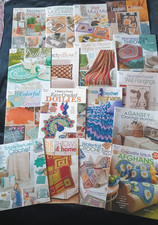 ANNIE'S/LEISURE ARTS CROCHET BLANKETS HOME ACCESSORY PATTERN BOOKS PICK & MIX