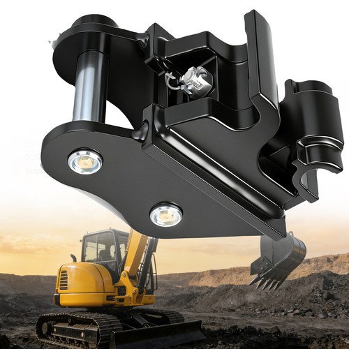Black mini digger - black,